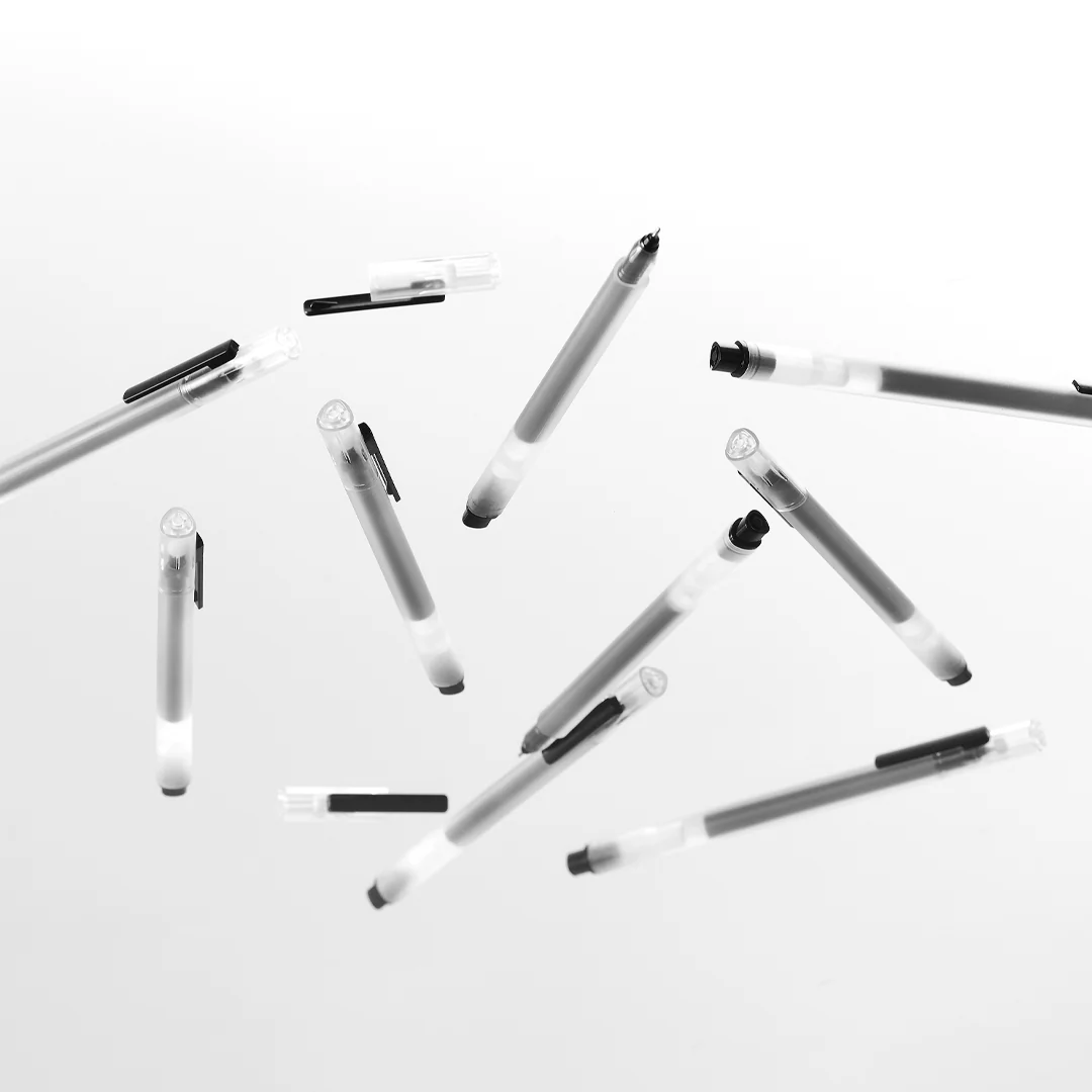Base 0.5mm High-Cap Triangular Gel Pen Set - Image 2