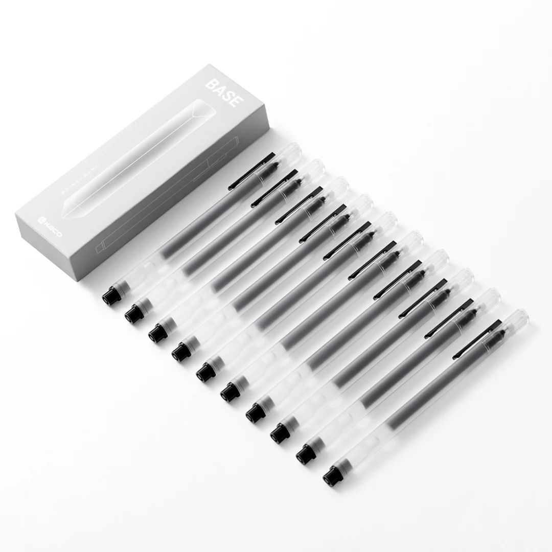Base 0.5mm High-Cap Triangular Gel Pen Set - Image 7