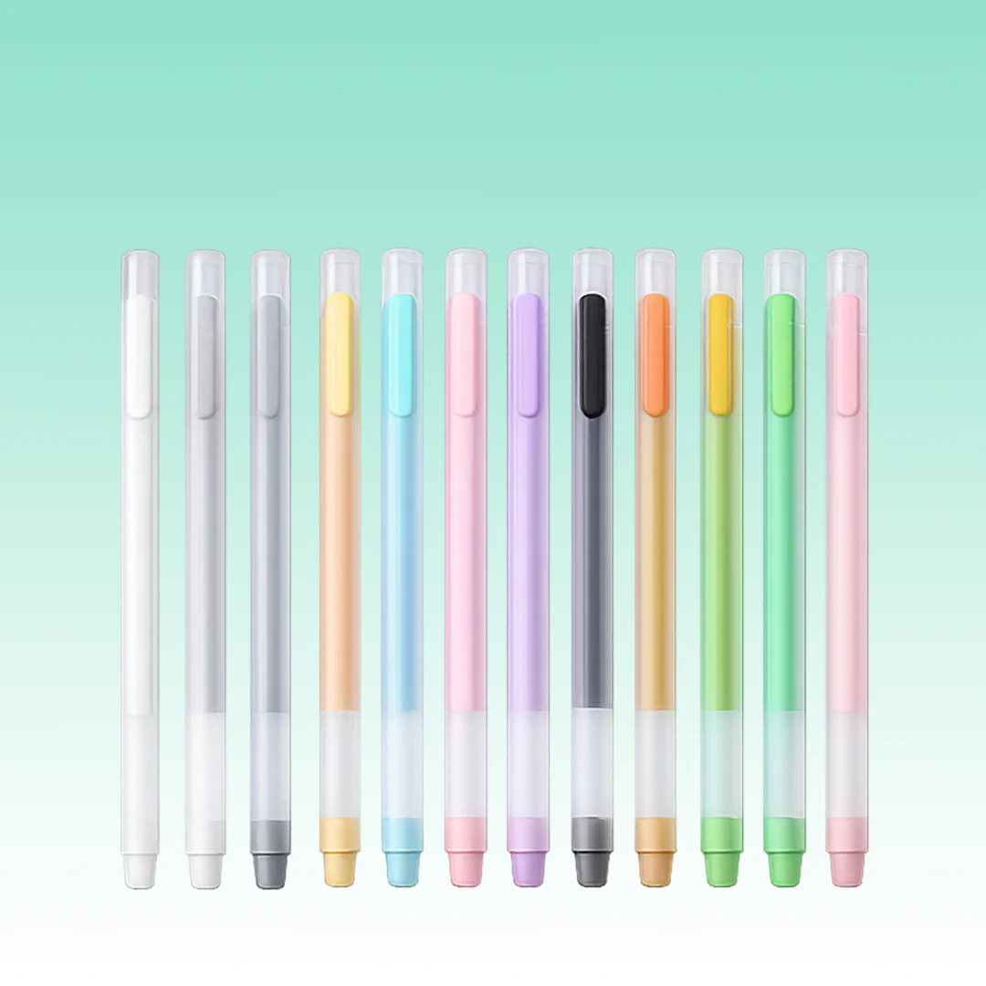 Base 12 Mix Color Gel Pen Set