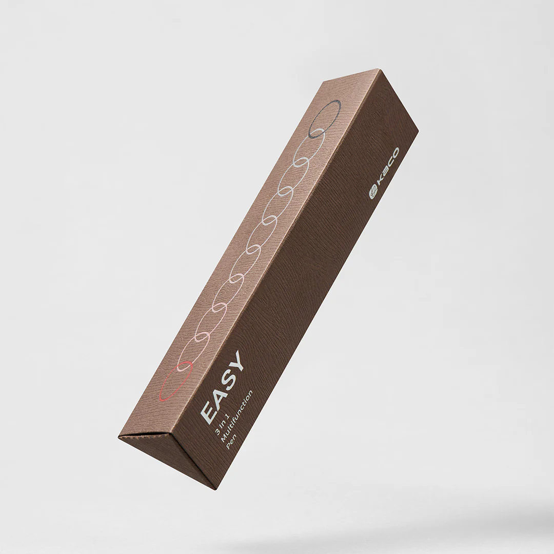 Easy 3 in 1 Metal/Wooden Multifunctional Pen - Image 6