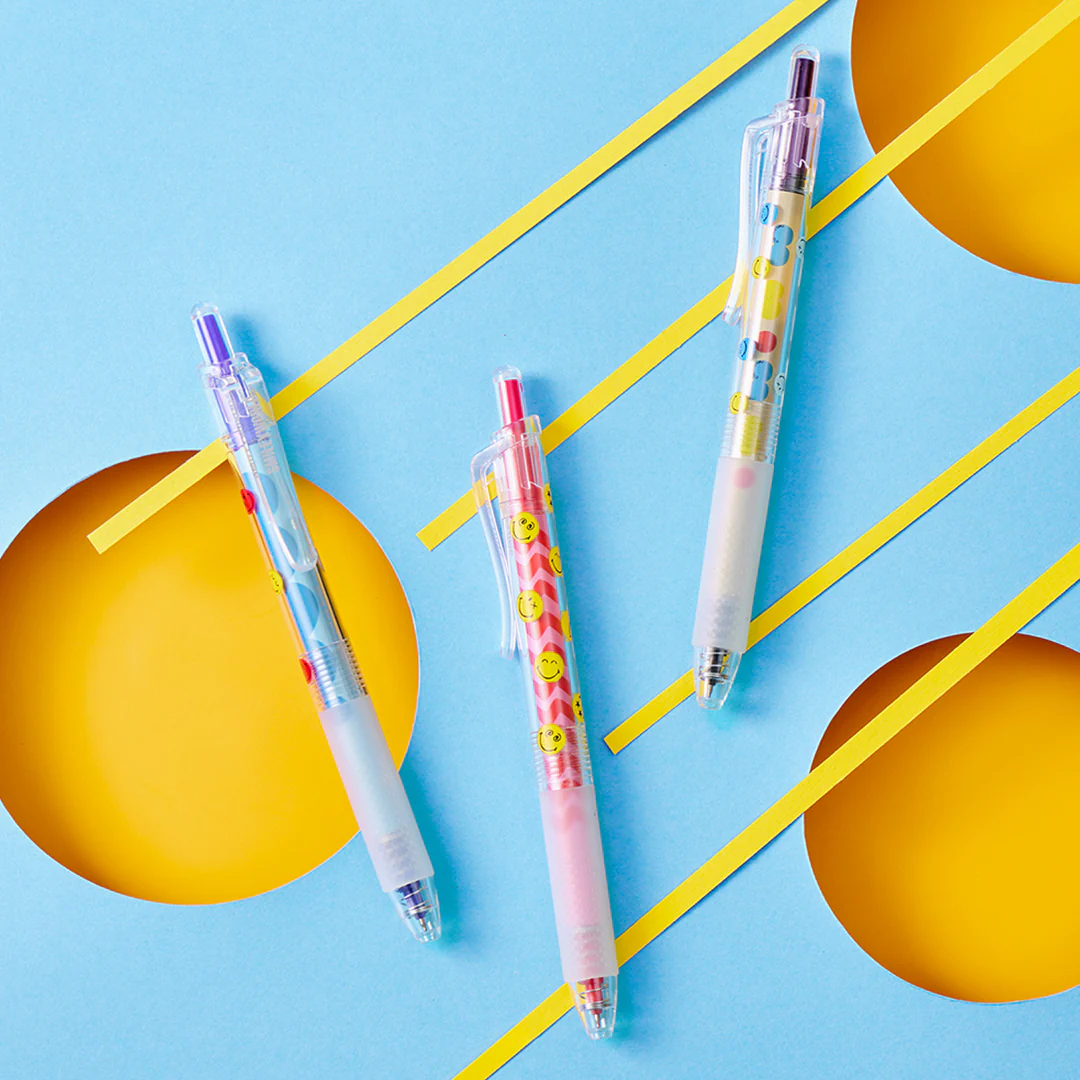 Jumbo SmileyWorld Gel Pen Set - Image 2