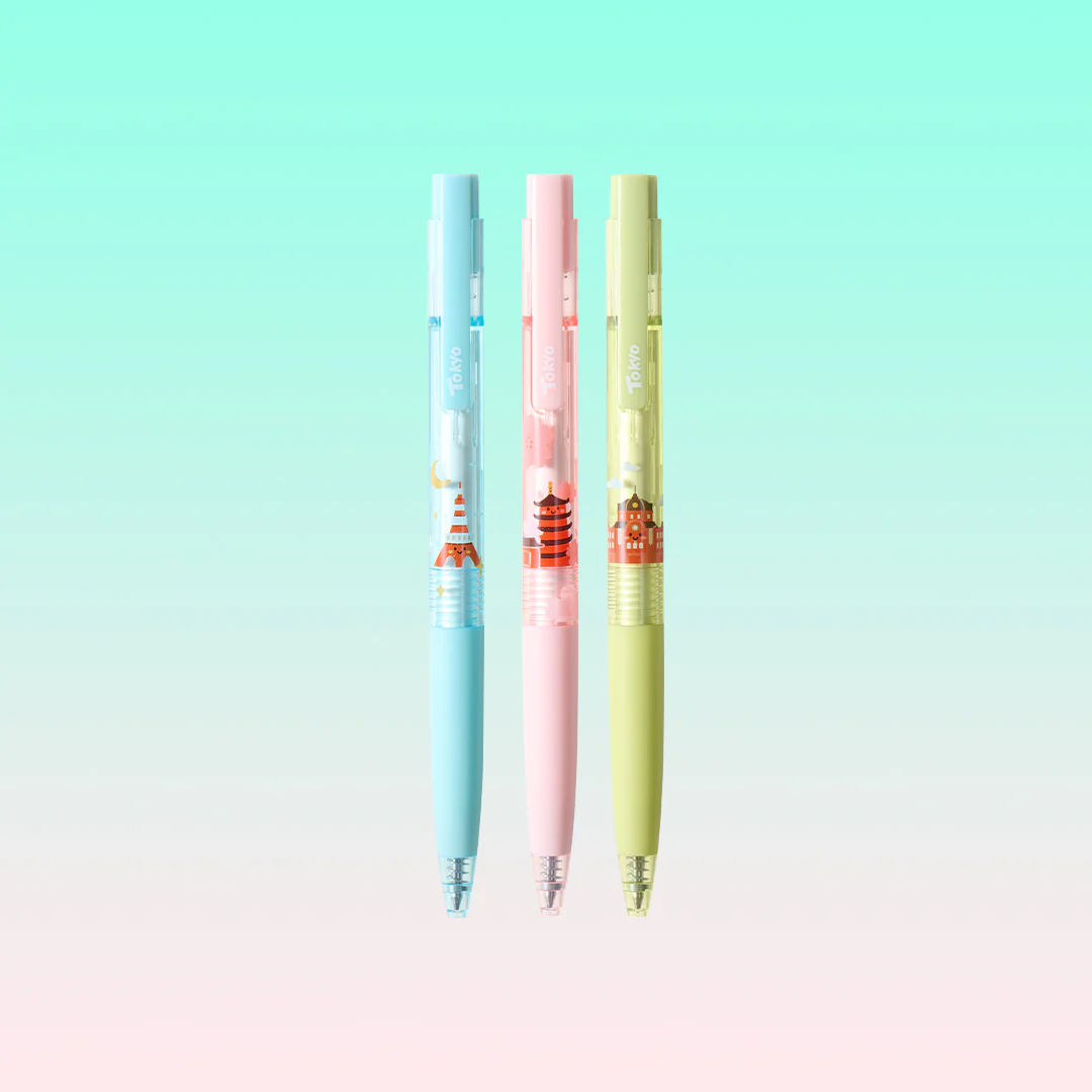 K7 City Series Tokyo Gel Pen