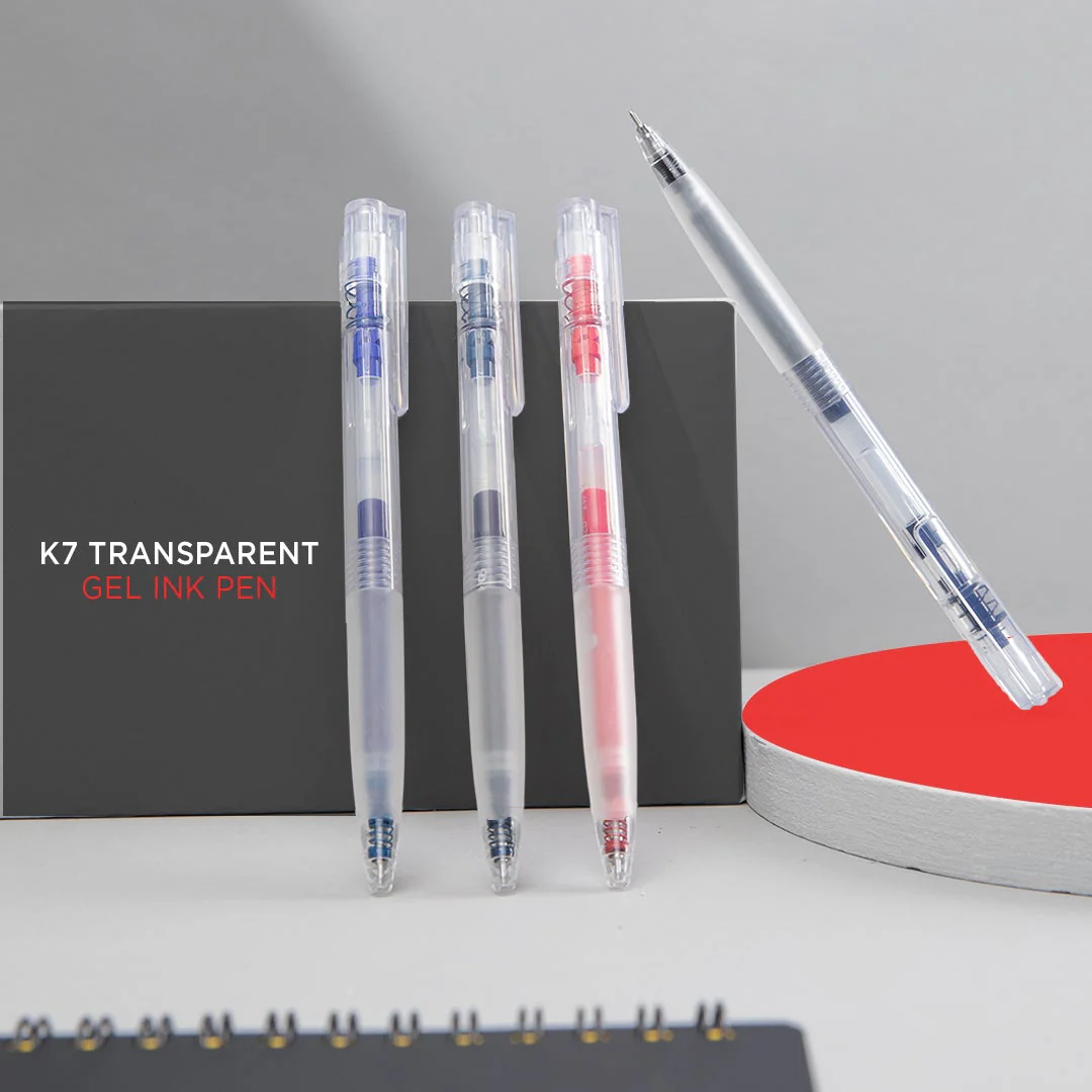 K7 Transparent Gel Pen Set - Image 5