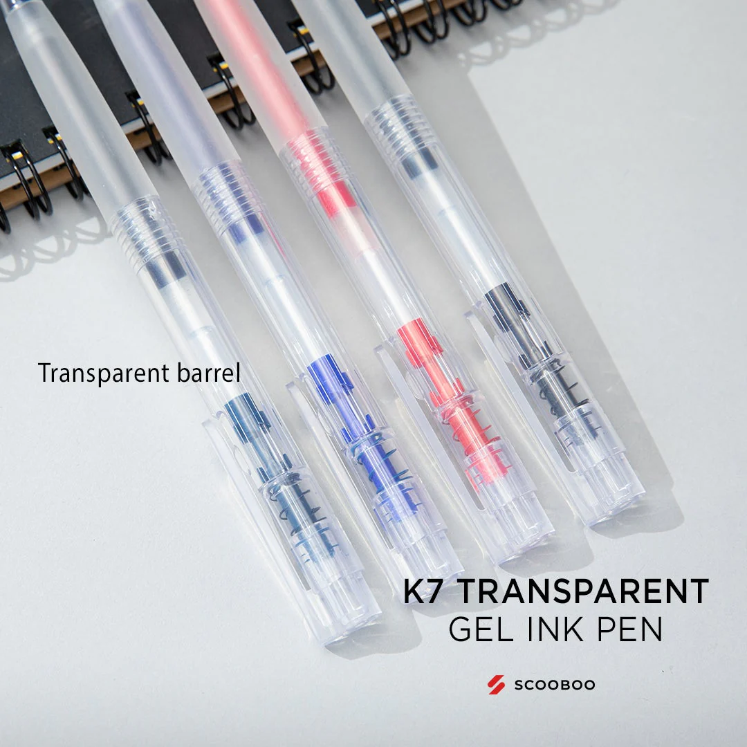 K7 Transparent Gel Pen Set - Image 7