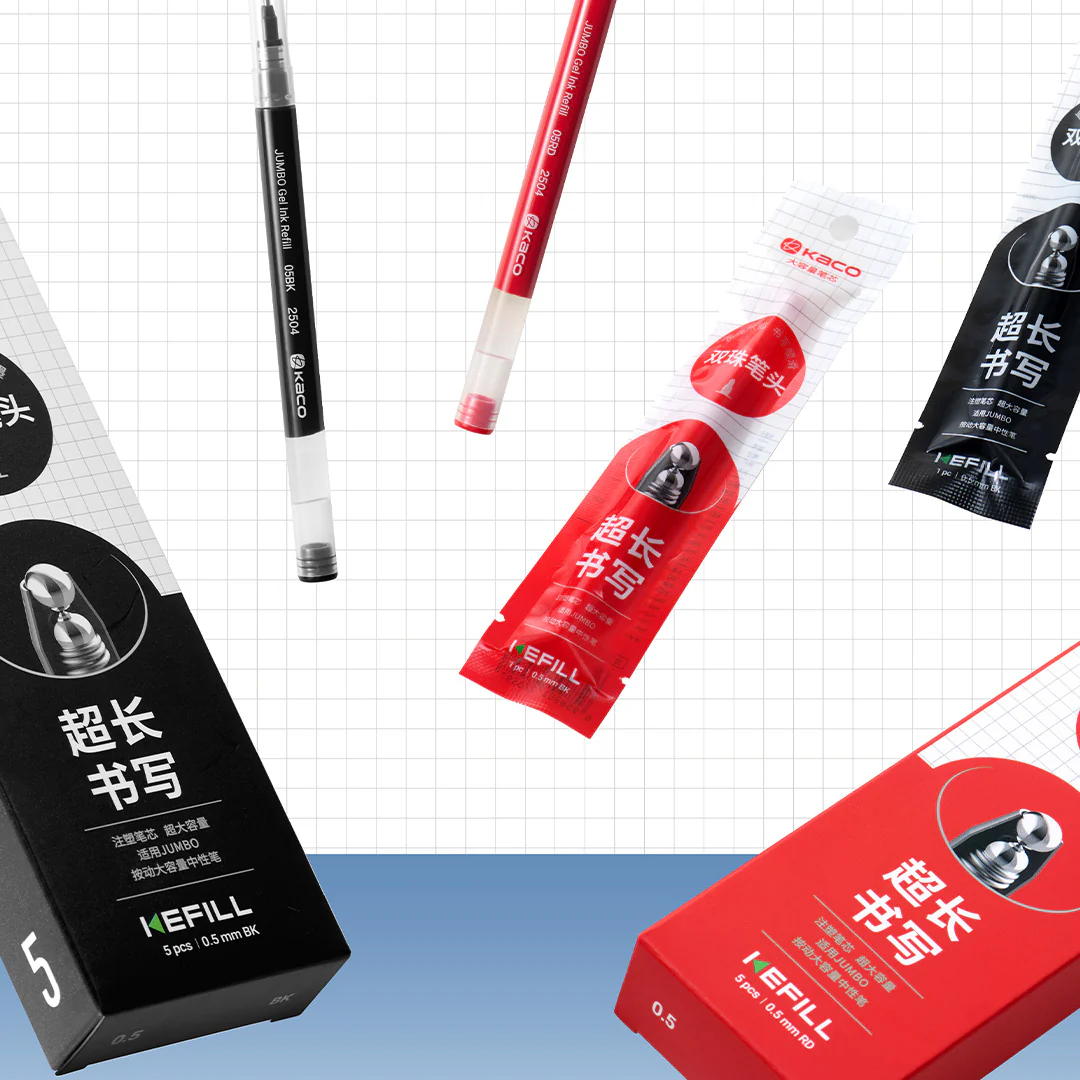 Jumbo KEFILL Large Capacity Gel Pen Refill Set - Image 4