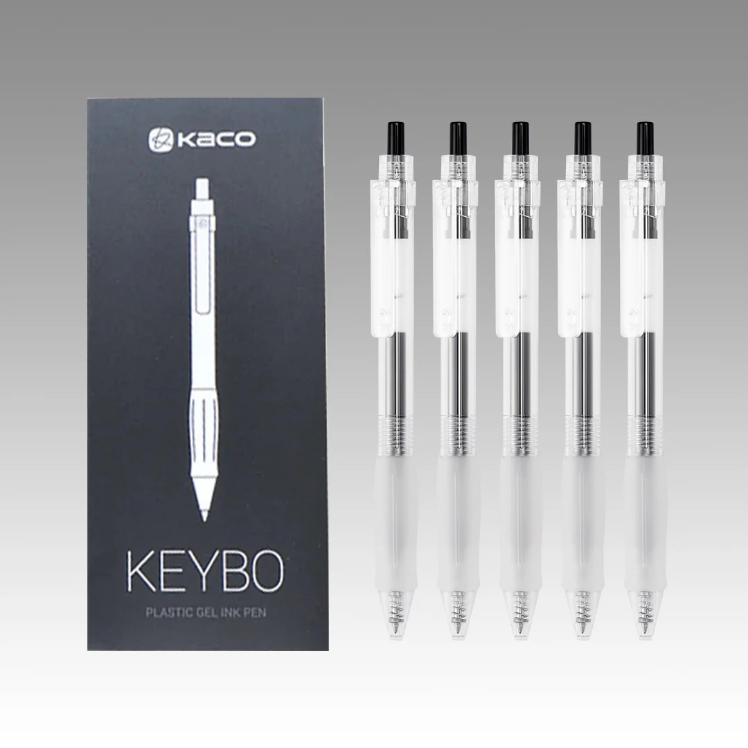 Keybo Transparent Gel Pen Set - Image 4