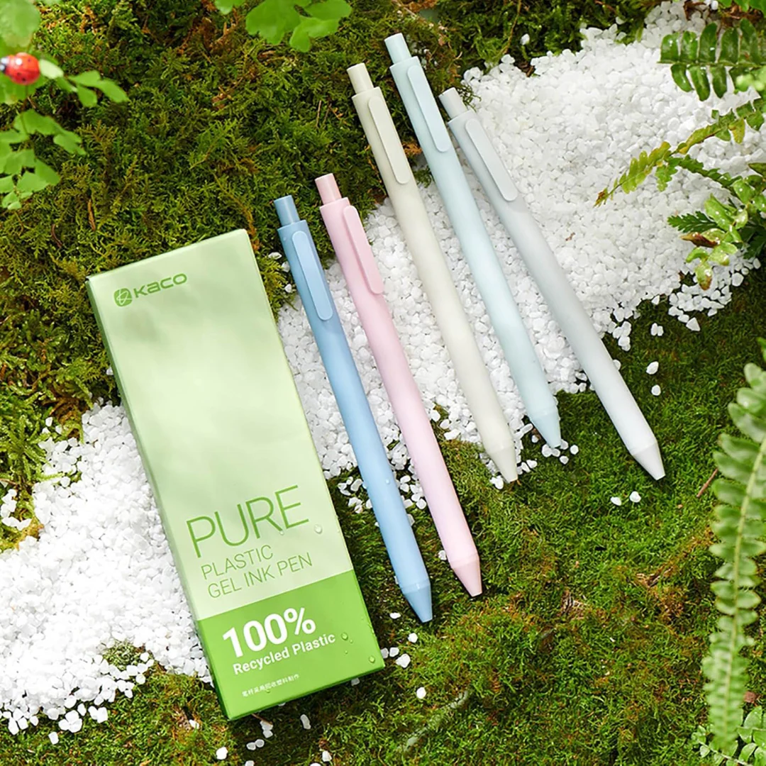 Pure Recycle Natural Story Gel Pen Set - Image 3