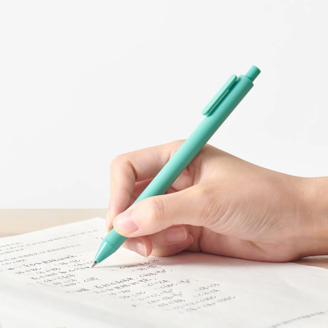 Pure Green Hills Recycled Plastic Gel Pen Set - Image 6