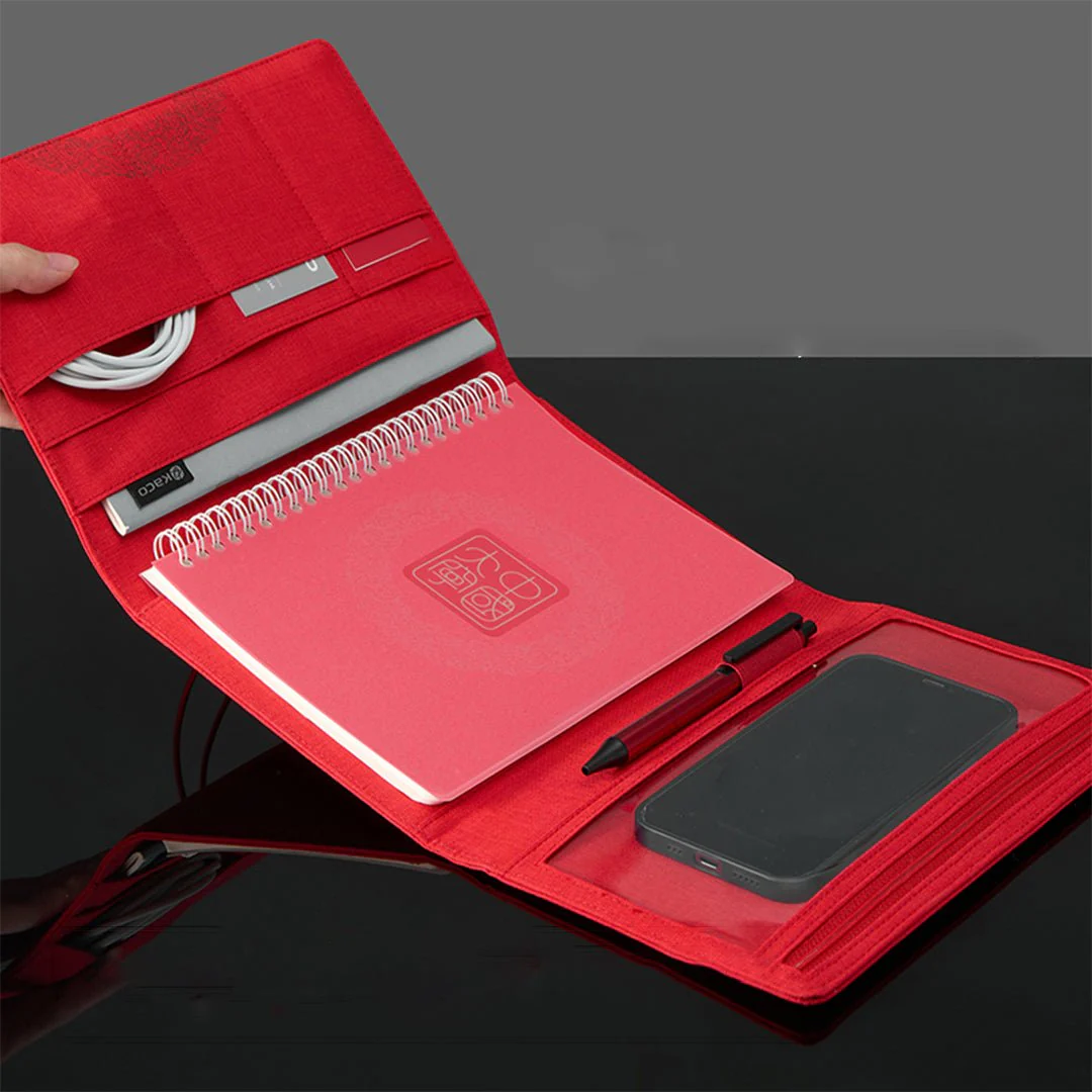 Red Alio Business Folder - Image 5