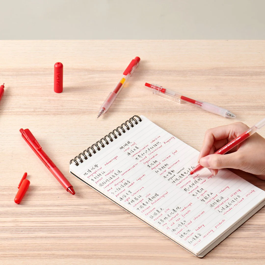 Red Pen Set - Image 6