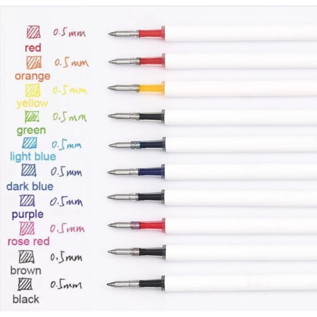 Bullet Tip Gel Pen Refills - Image 2