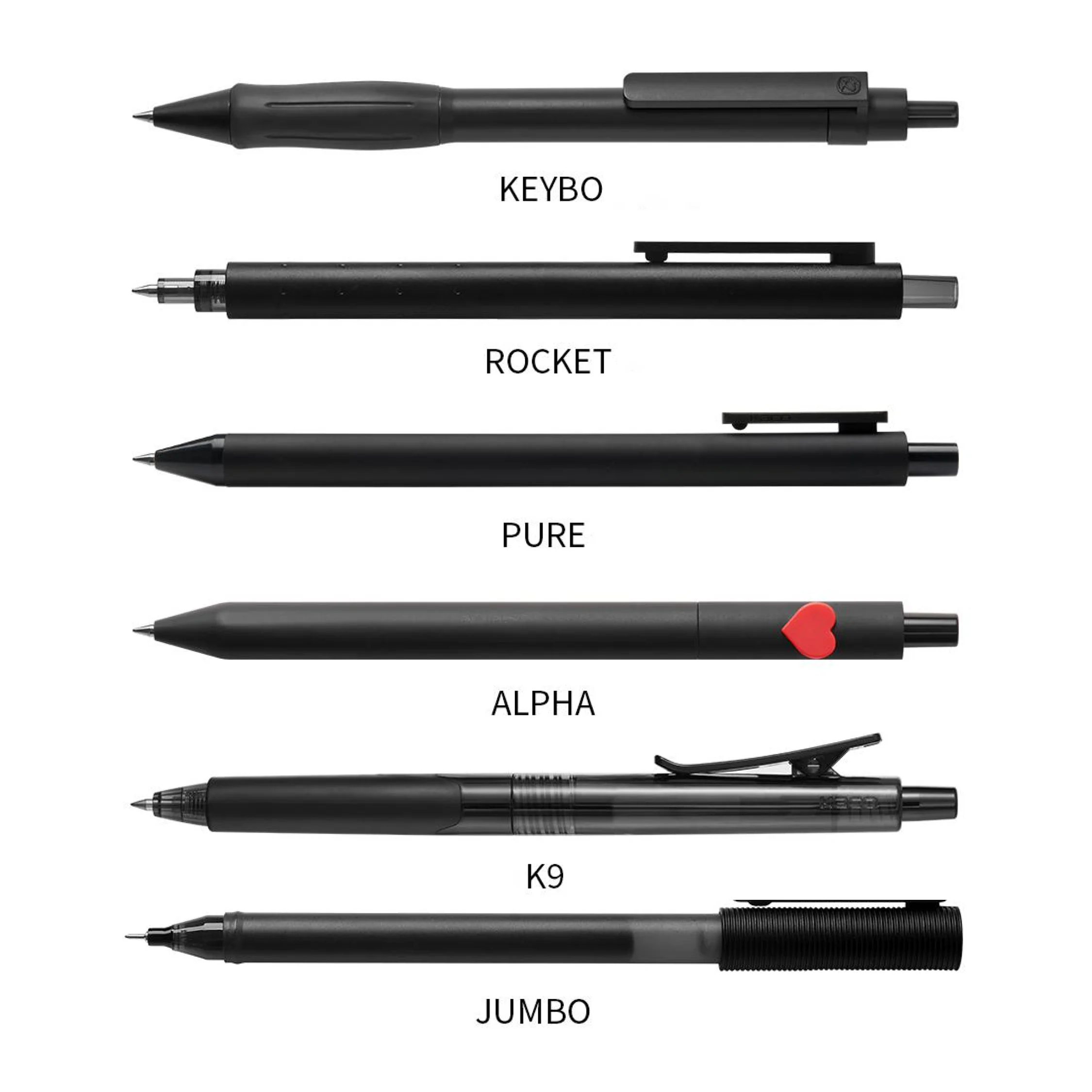 Right Choice Black Gel Pen Set - Image 4
