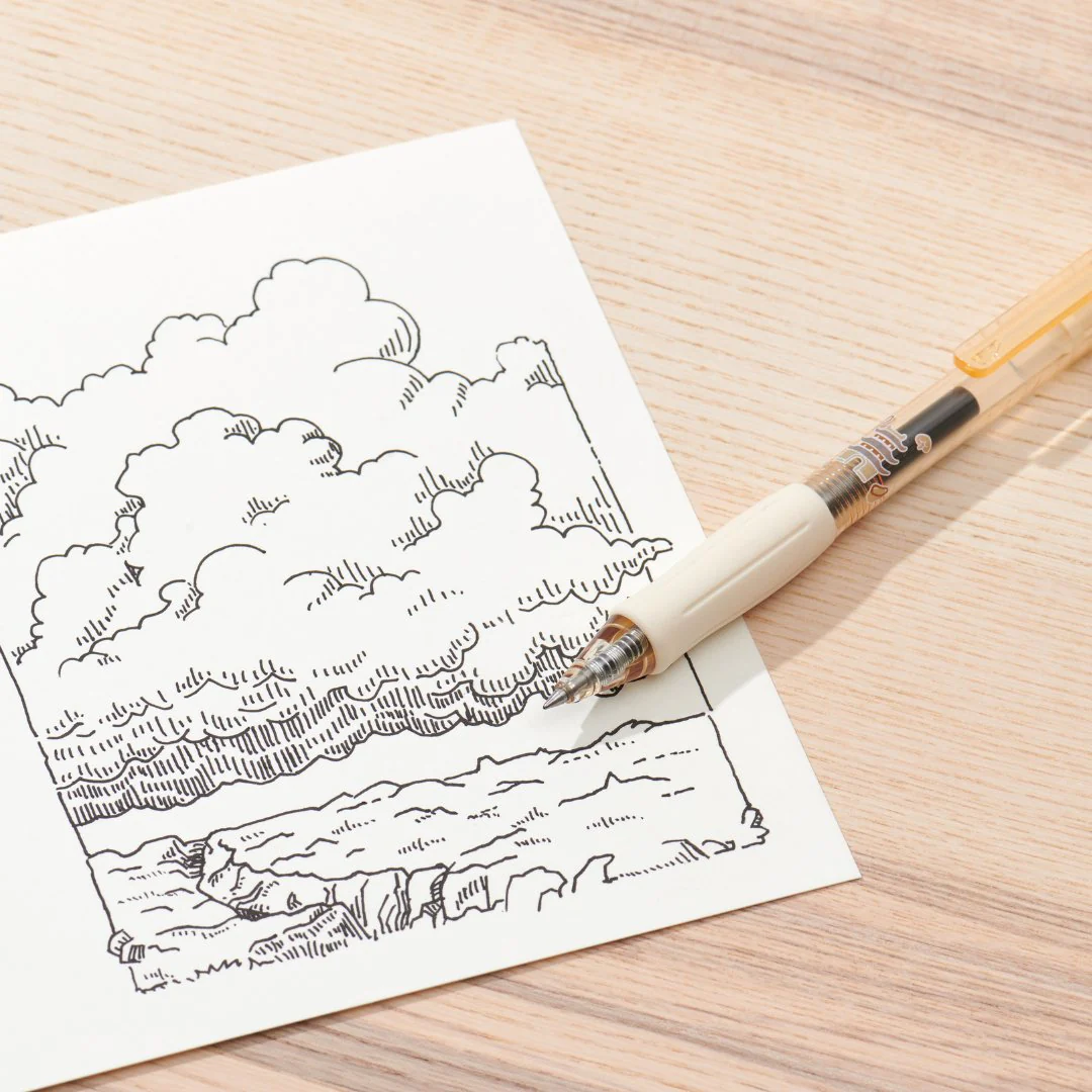Keybo Gold List Gel Pen Set - Image 8