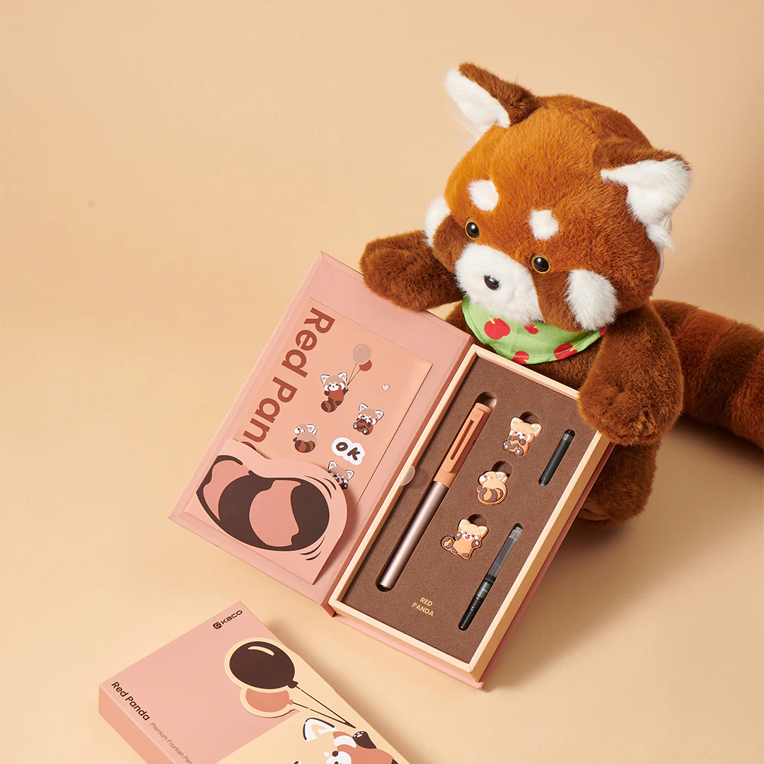 Sky Fountain Pen Red Panda Gift Set - Image 6