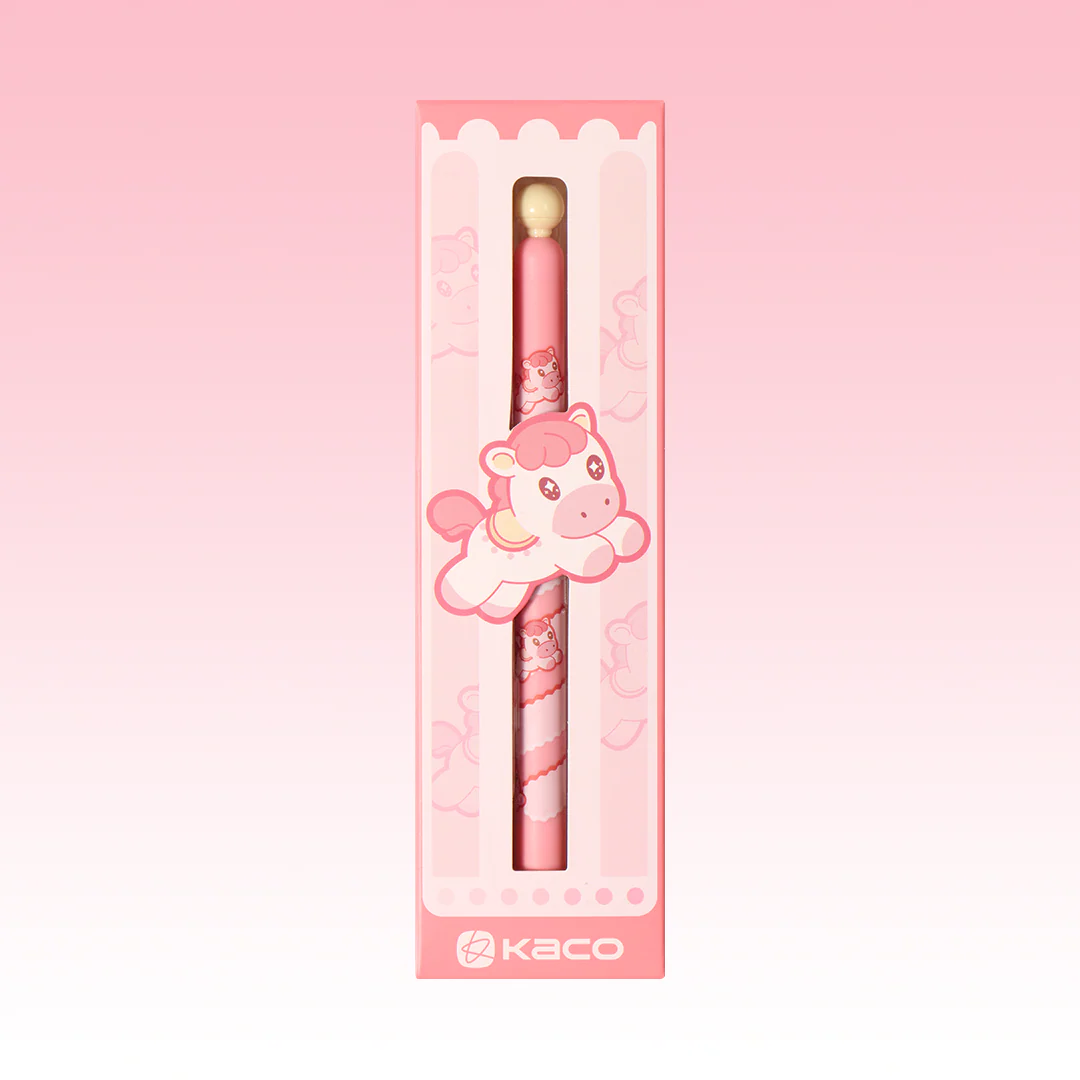 Popup Sunshine White Horse Gel Pen
