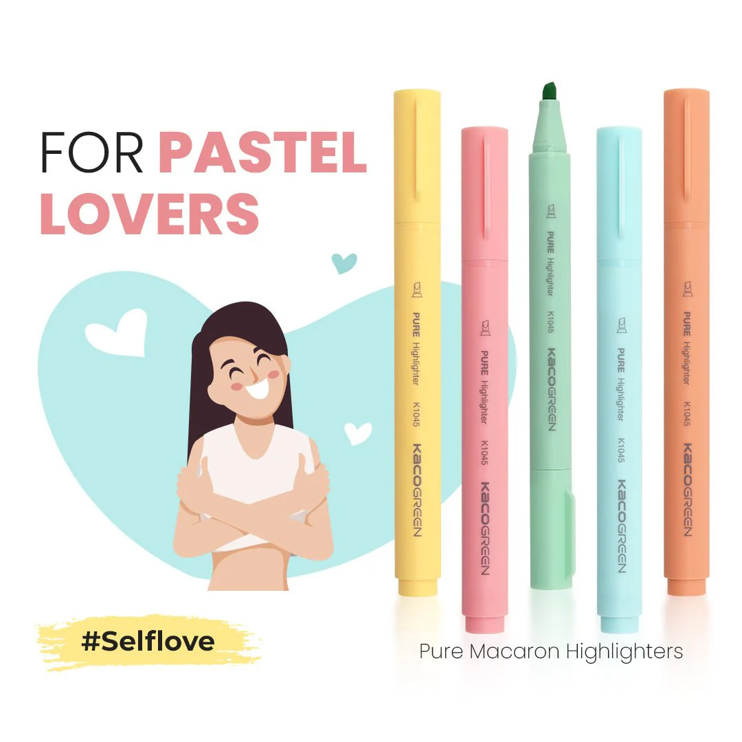 Pure Macaron Highlighters Set - Image 4