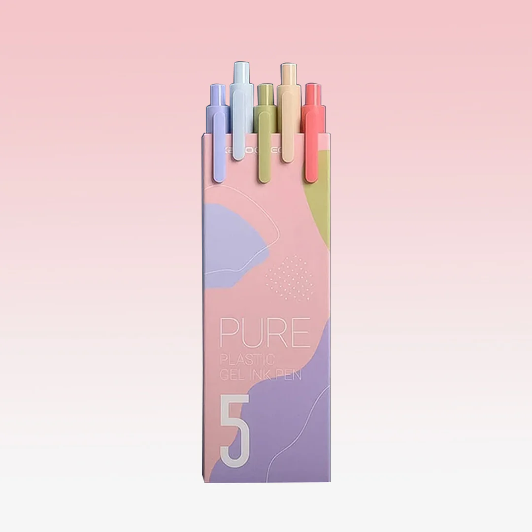 Pure Macaron Gel Pen Set - Image 13