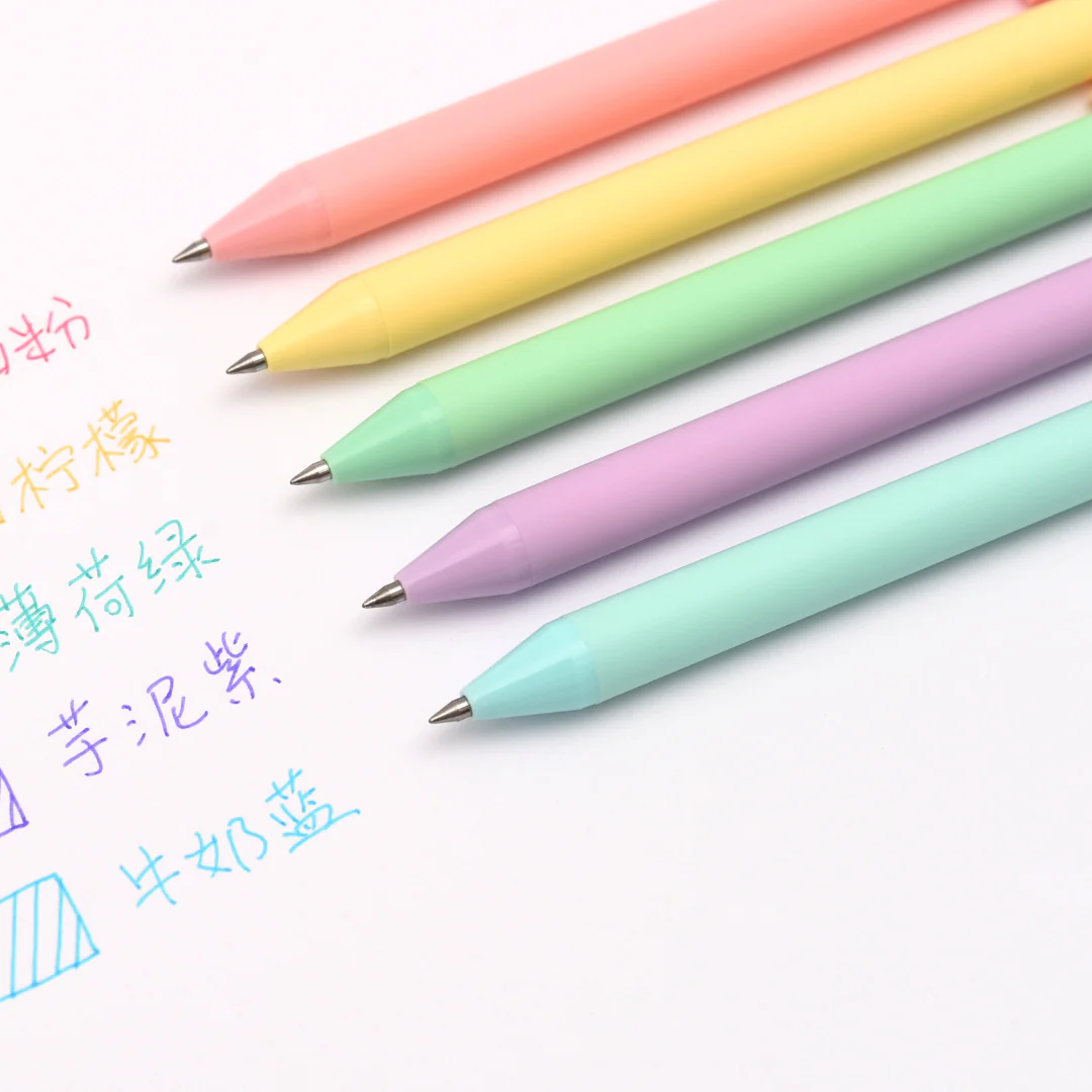 Pure Macaron Gel Pen Set - Image 5