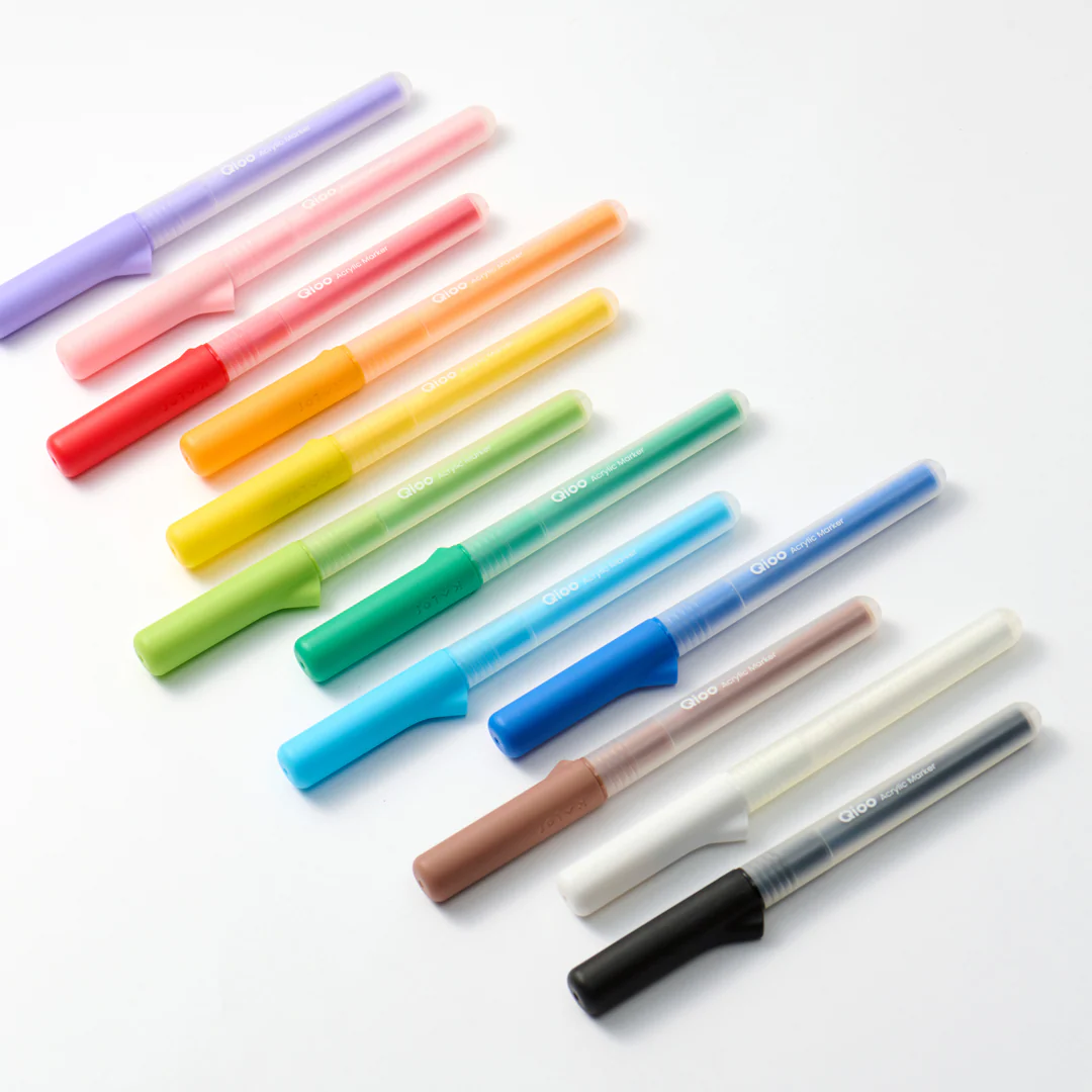 Qioo Acrylic Marker Set - Image 2