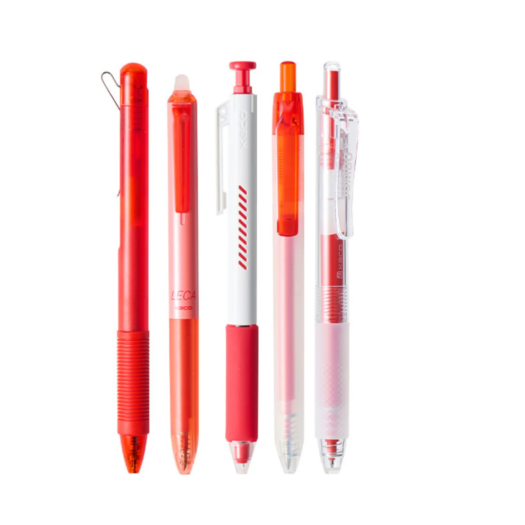 Red Gel Pen Set - Image 3