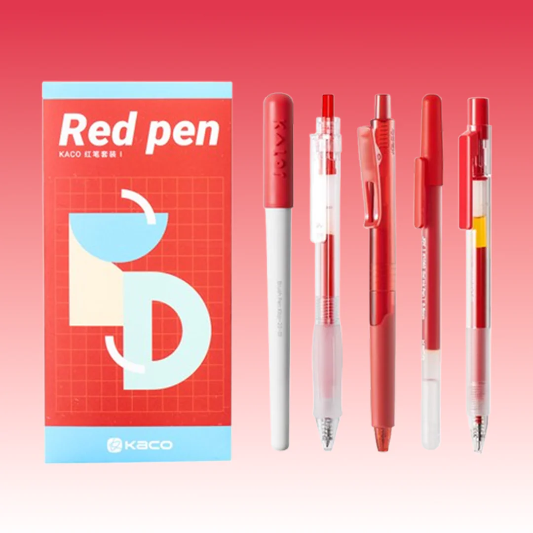 Red I Collection Pen Set