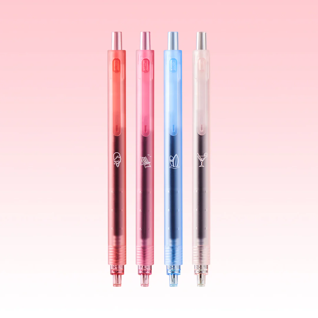 Rocket Beach Sunset Gel Pen Set