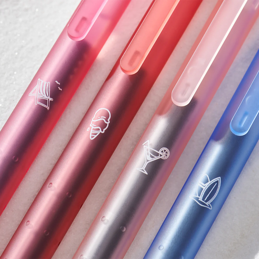 Rocket Beach Sunset Gel Pen Set - Image 2