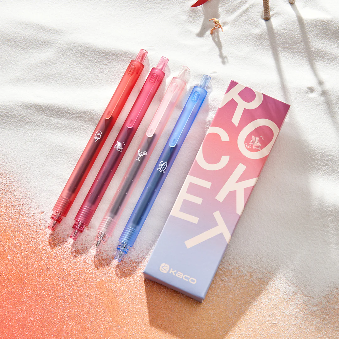Rocket Beach Sunset Gel Pen Set - Image 9
