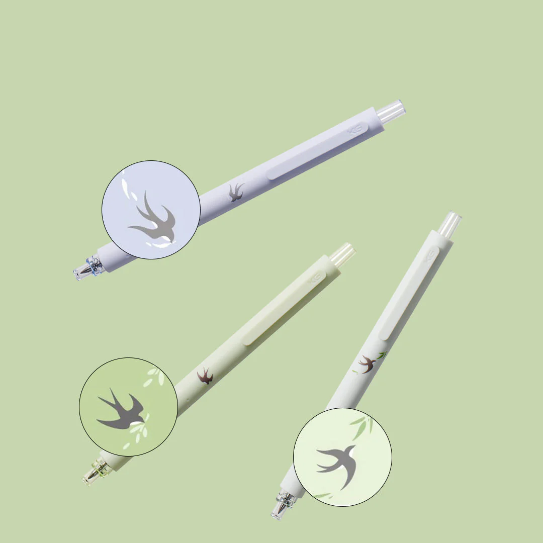 Rocket Swallow Gel Pen Set - Image 3