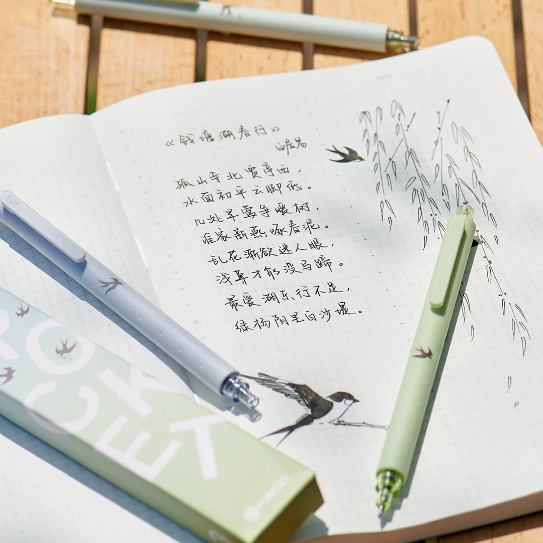 Rocket Swallow Gel Pen Set - Image 6