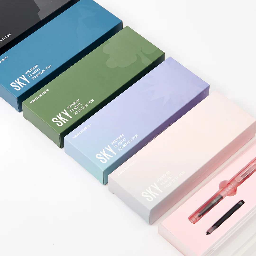 Sky Transparent Fountain Pen - Image 20
